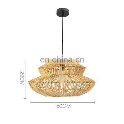 Hot Sale Ceiling Light Fixture Pendant Light,Natural Rattan Lampshade Decorative High Quality Cheap WHolesale