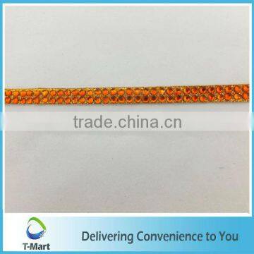 Hongkong Wholesale Rhinestone Chains for Shoes Boots Decoration Crystal Cup Chain photo-2