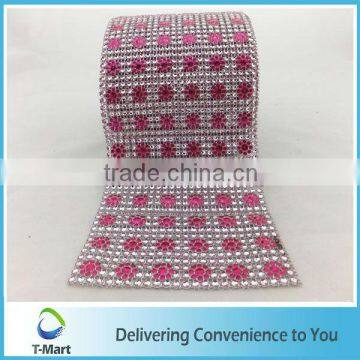 flower plastic mesh for hair band