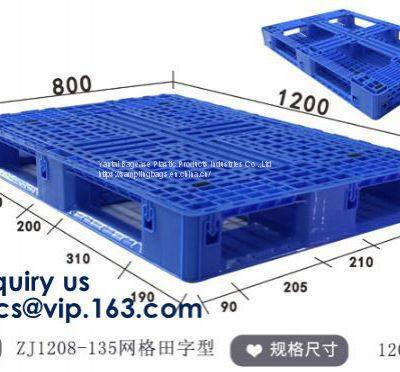 Pallet Price Wholesale Pallet Prices1400x1000 Heavy Duty Single Face Steel Reinforced Hdpe China Euro Plastic Pallet photo-4