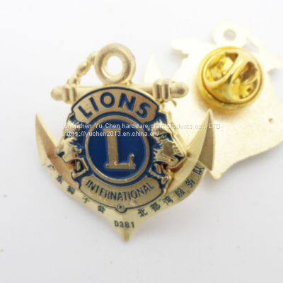 Emblem, Made of Brass and Zinc Alloy Materials