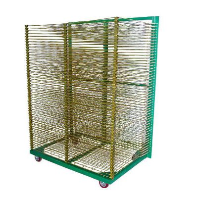 TM-50DG galvanized 50 Layers Screen Printing Drying Racks