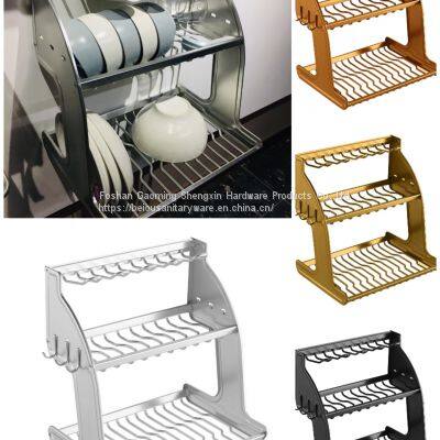 Multifunctional Aluminium Kitchen Organizers photo-4