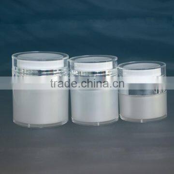 2015 Hot-sale High-grade 30G Acrylic Face Care Cream Airless Bottle with Acrylic Outer Bottle for Day Cream/ Night Cream