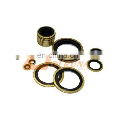 Heavy Truck Wholesale CNHTC SITRAK MAN MC11/MC13 Motor Accessories MQ6-56631-0106 Composite Sealing Washer Bs-14,7x22,0-St/Fpm1-80