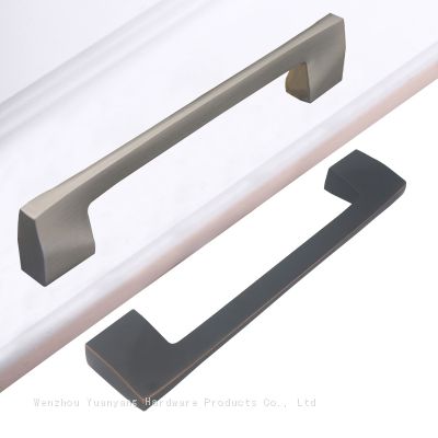 Aluminum Kitchen Handle Knurled Wardrobe Metal Pull Handles Furniture Cabinets Door T Bar Handle