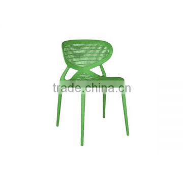 Replica wholesale famous design PP green Claudio Dondoli angel chair, Angel style cafe chair, mesh angel chair for cafe