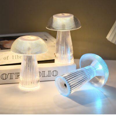 Jellyfish Light Creative Mushroom Light Decorative Ambiance Light Bedside Nightlight photo-5
