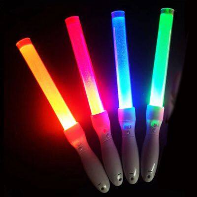 Event Supplies Party Decoration Custom LOGO Glow in Dark Stick LED Light stick
