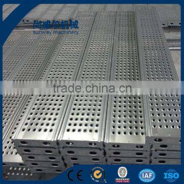 JianSu Used Scaffolding Systems Metal Deck with Hooks, Scaffolding Plank for Decking Sheet