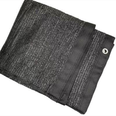 40% 10ftx20ft Black Shade Cloth Taped Edge With Grommets Sunblock Garden Mesh UV Resistant Net for Outdoor Plant Greenhouse