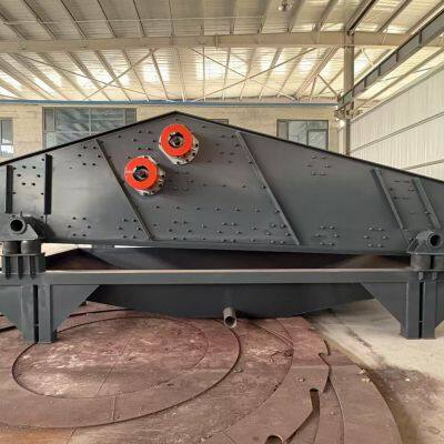 Double-axis vibration exciter dehydration screen fine sand recovery machine
