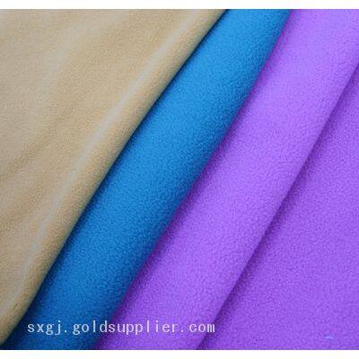 Permanent Flame Retardant Double-sided Polar Fleece Fabric for Airline Blankets photo-3