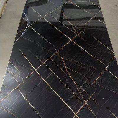 PVC UV Panel with Marble, Stone, Granite etc. Pattern Glossy Surface Wall Panels for Construction Industry