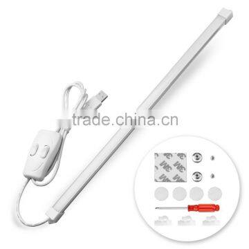 Dual row 2700-6500k adjustable CCT led rigid usb 5v led strip for reading