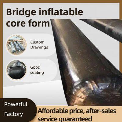 Inflatable Core Mold Rubber Balloon Culvert Formwork Inflatable for Concrete Rubber Pipeline Water-plugging airbag
