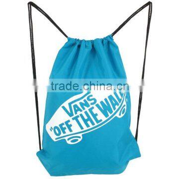 Wholesale Custom LOGO Durable Polyester Nylon Drawstring School Tote Bag