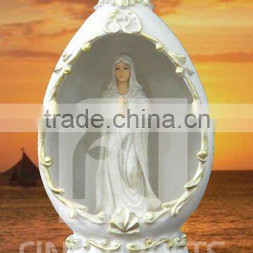 MARIA polyresin religious figurine souvenir