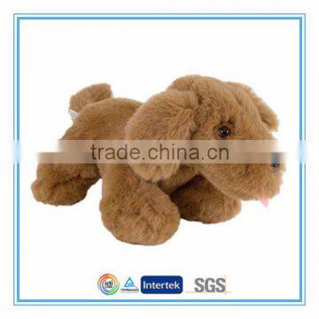 High quality plush dog brown color