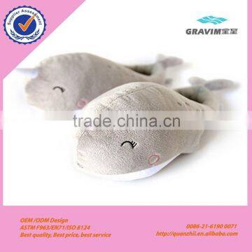 Plush slipper for winter with shark type China factory direct sale