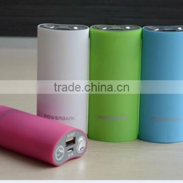 big capacity with high quality 6000mah portable power bank charger with bright halo