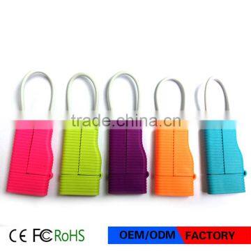 Promotional Gift Potable Mini USB Cable Cute Bag Shape USB Data Charging Cable photo-2