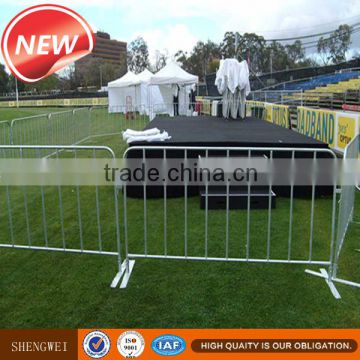 crowd control barrier,steel road barrier, safety traffic barrier