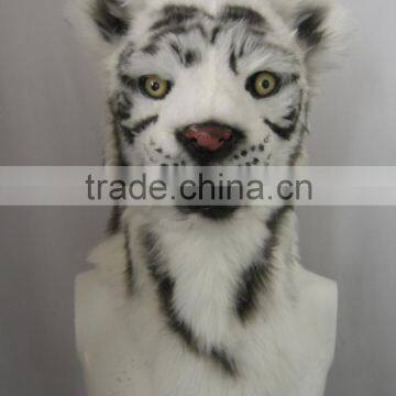 Moving Mouth Animal Mask for Kids/Children - Mister White Tiger