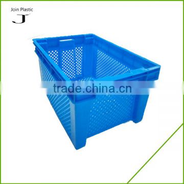 Stackable Relocate Logistic Plastic Vegetable Crate mesh crate