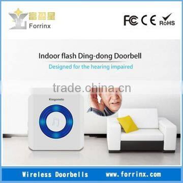 FORRINX wireless motion sensor doorbell /vibration doorbell for the deaf vibrator