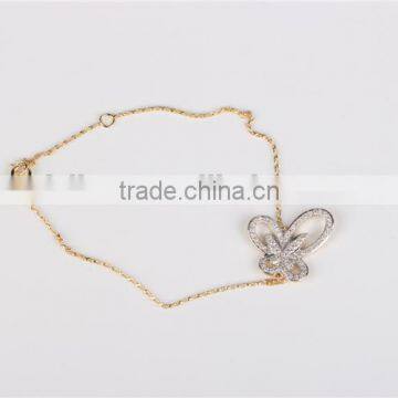 New Design Butterfly Bracelet Gril's Silver Sterling Bracelet Fashion Jewelry photo-3