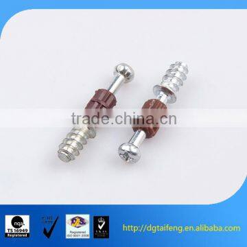 Galvanized Furniture Joint Connector Cam Lock Fitting Screw photo-4