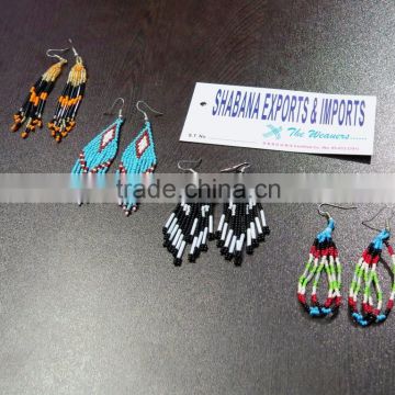 Indian Earring Whole Sale Moroccan Jewelry Designer Beaded ear drop