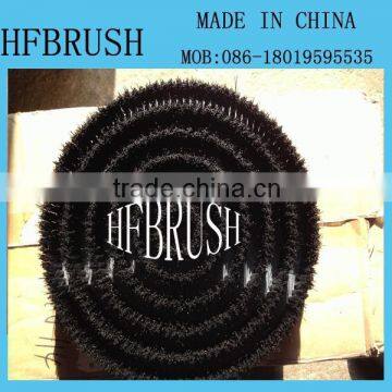 Black bristle nylon cleaning brush