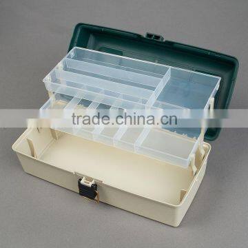 33*16*13cm Fishing Equipment Storage Box Multifunction Waterproof Plastic Fishing Tackle Box photo-3