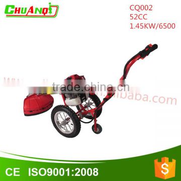 2-Stroke, forced air cooling,Gasoline Brush Cutter used for cutting grass or rice hand push grass cutter machine