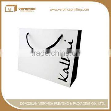 OEM manufacture fancy shopping paper bag
kraft paper bags food grade