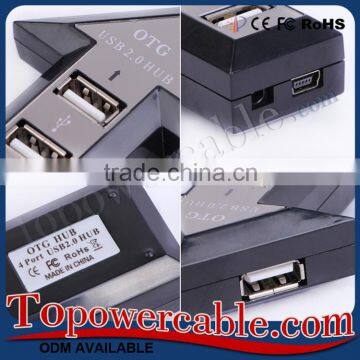 Portable Multi Usb Charger Mirco Usb 2.0 4 Port Spliter Hub For Samsung photo-6