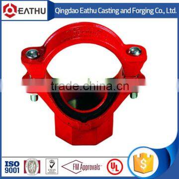 FM/UL ductile iron grooved fitting