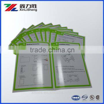 Electronics Quick Guide Booklet CMYK Printed ;Black Cover Fewer Pages Booklet ; Video Booklets ; Stalpe/Perfect Binding Booklet photo-3