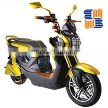 Electric motorcycle with 1200W brushless magnet motor 60v 20Ah battery