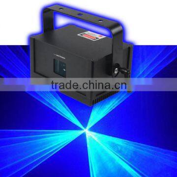 100Khz Analog modulation animation stage single blue laser light projector