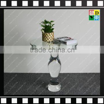 2016 Fashion Custom Design Clear Acrylic/ Plexiglass Round Coffee Table