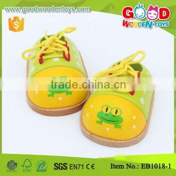 2015 Top Sale Early Education Baby Tie Toy Shoes Wholesale Kids Toys                        
                                                Quality Choice