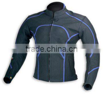 Men Motorbike Leather Jacket/Motorcycle Biker Jacket For Men/Racing Wear photo-5