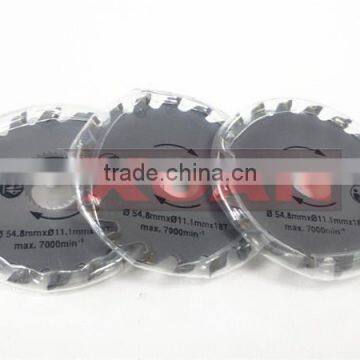 54.8mm TCT Saw Blade for Wood Cutting