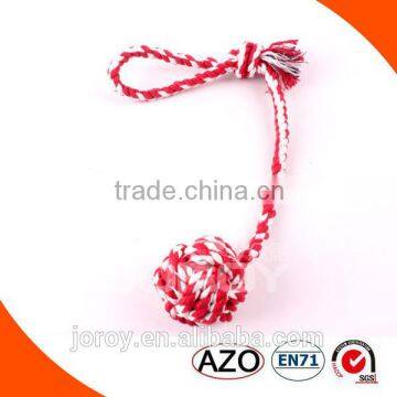 Christmas product cotton rope pet toy for dog