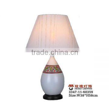 white restaurant table lamp