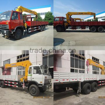 Dong Feng 16 tons truck mounted crane, 14 tons, 15 tons, 16000 kg hydraulic crane trucks, 16 tons mobile crane trucks