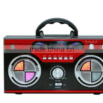 Dongguan Professional High Quality Time Digital Display Mini Radio Subwoofer Speaker